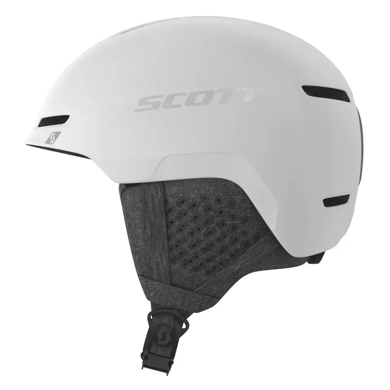 Scott Track Helmet in White-1