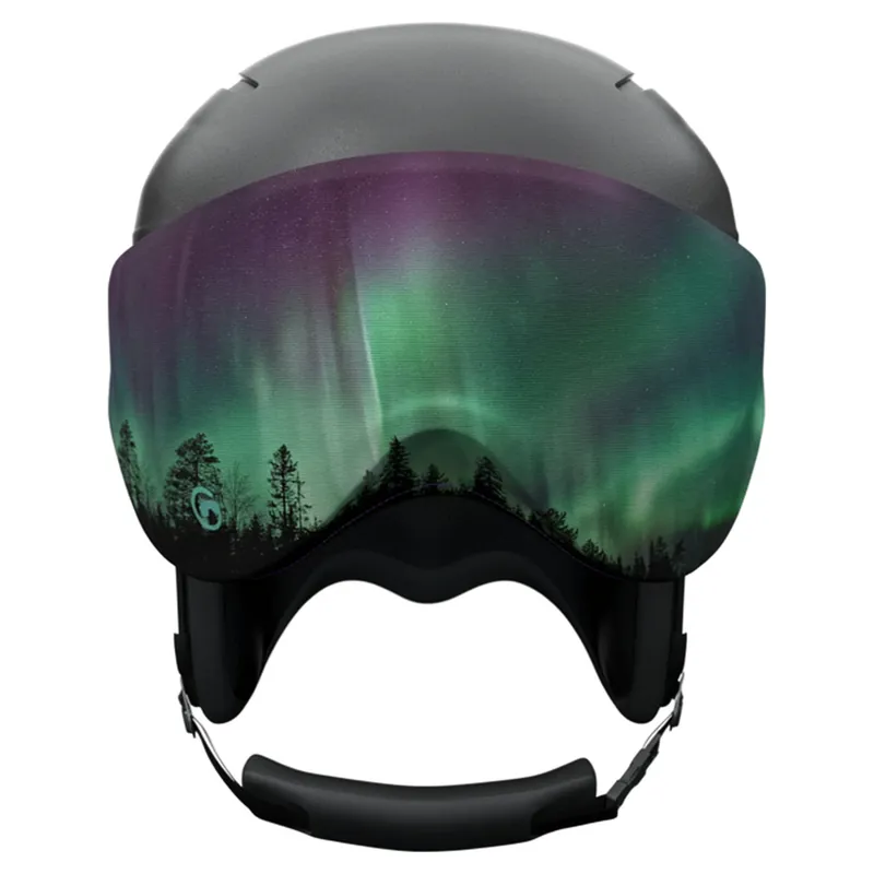 Gogglesoc Visorsoc Protective Ski Visor Cover Aurora in Aurora