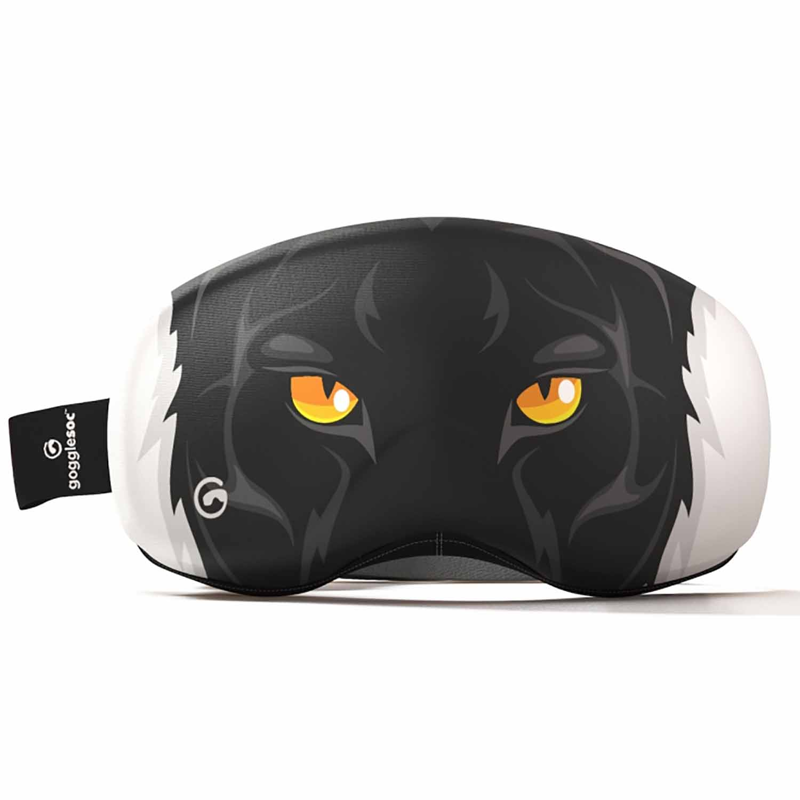 Gogglesoc Pro Panther Protective Ski Goggle Cover in Panther