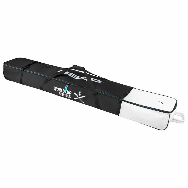 Head Rebels Double Ski Bag 105L in Black/White