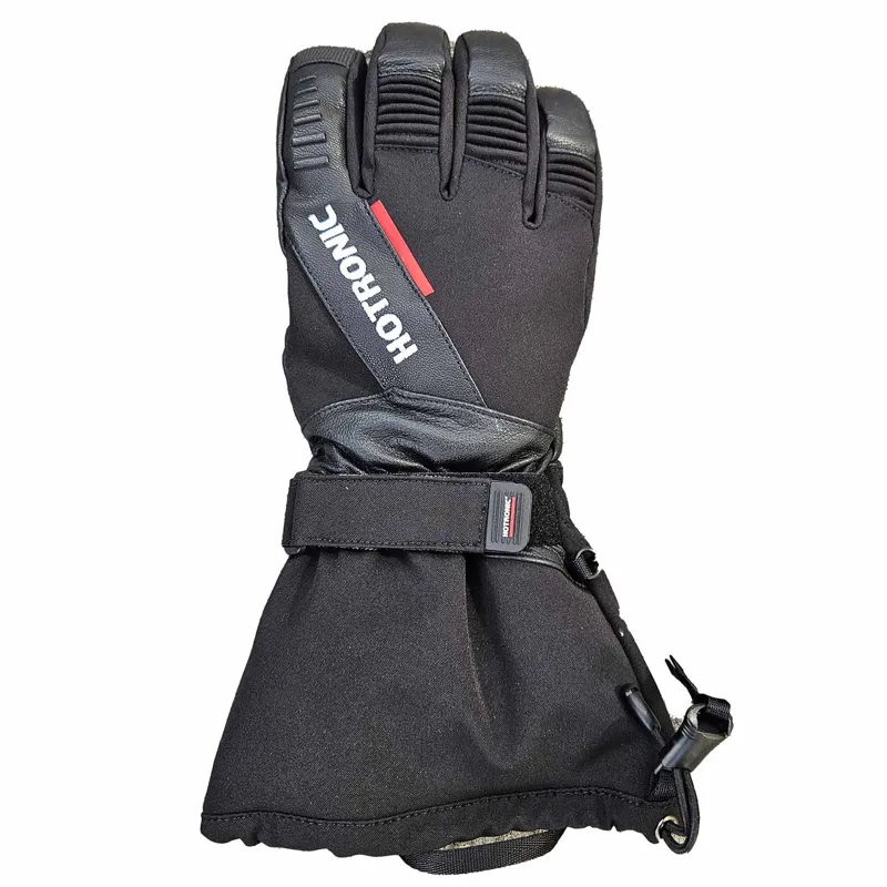 Hotronic XLP 1G Unisex Heated Ski Gloves in Black