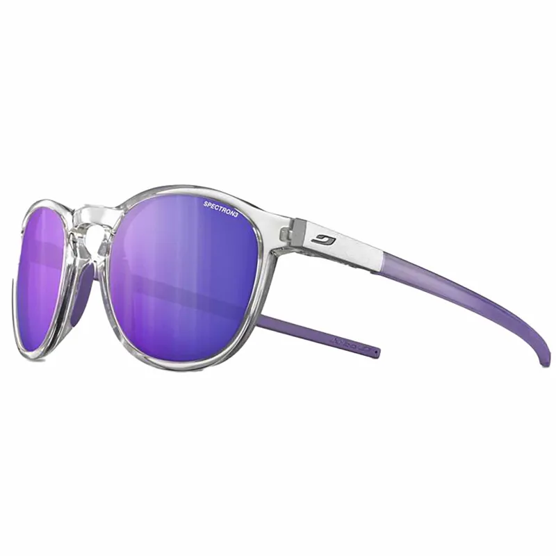 Julbo Shine Trans Crystal Violet Cat 3 Activity Sunglasses in Shine Crystal Violet