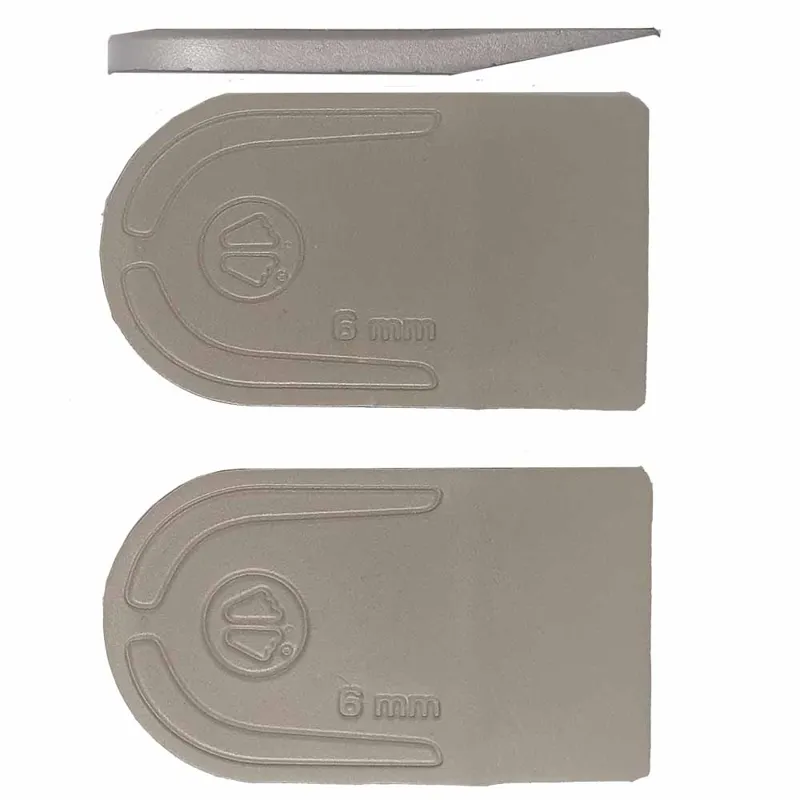 Sidas Soft Heel Lift 6mm in Grey
