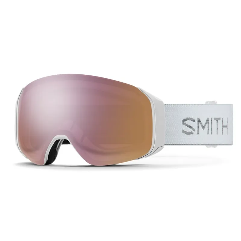 Smith 4D Mag S Ski Goggles White Chunky Small Frame Cateogory 1 and 3