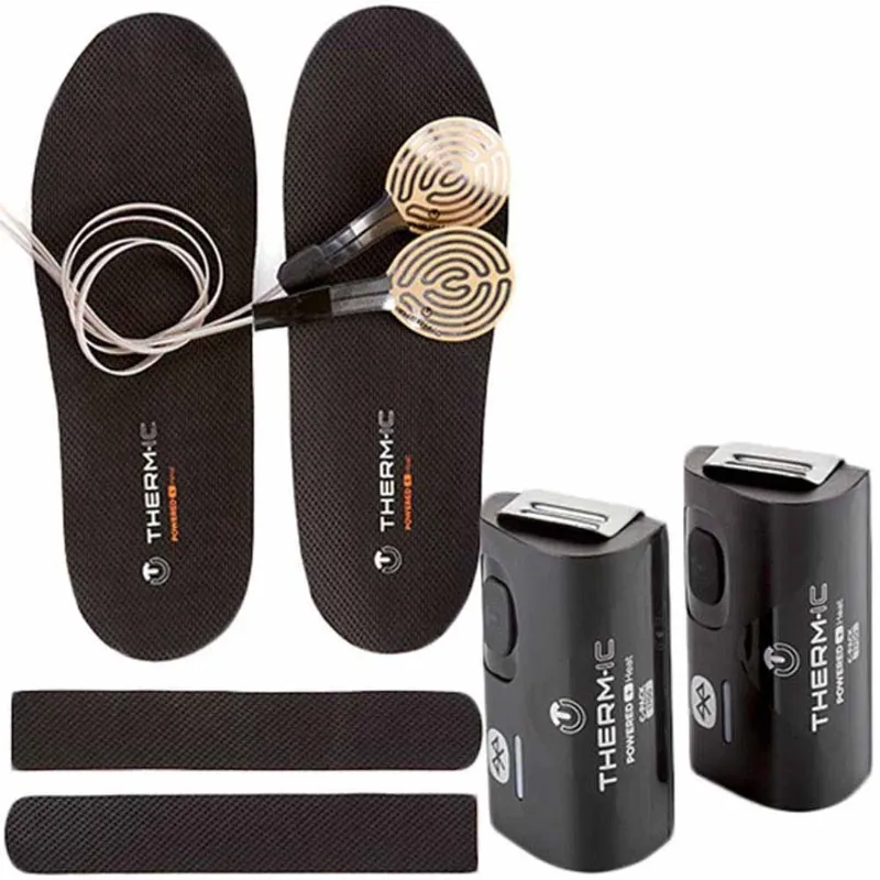 Therm-Ic C-Pack 1300B Bluetooth Heated Custom Insole Battery Set in Black