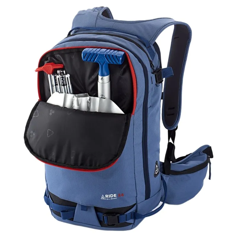 Arva RIDE24 Backpack in Blue Denim-7