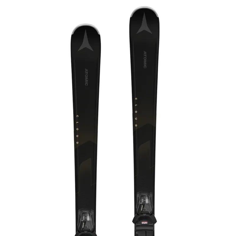 Atomic Cloud C7 Womens Ski + M10 GW Bindings in Black-1