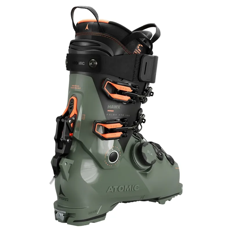 Atomic Hawx Prime XTD 120 Boa GW Men's Ski Boots in Green / Orange-1