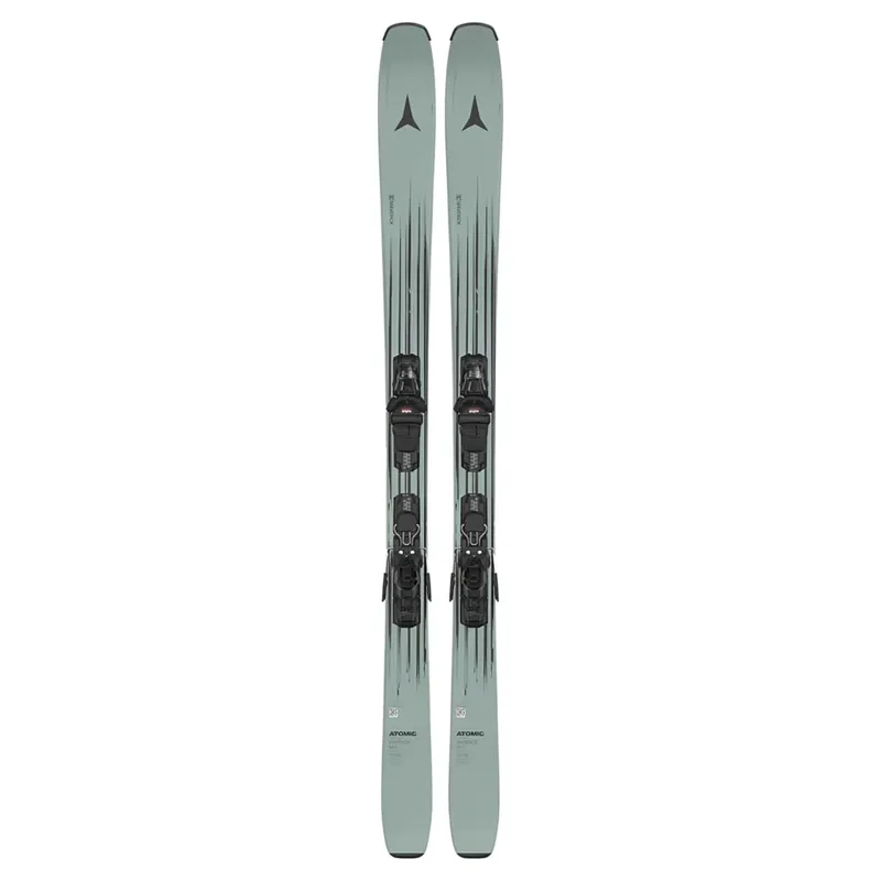 Atomic Maverick 86 C R Skis + M10 GW Bindings in Grey