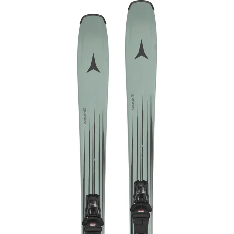 Atomic Maverick 86 C R Skis + M10 GW Bindings in Grey-1