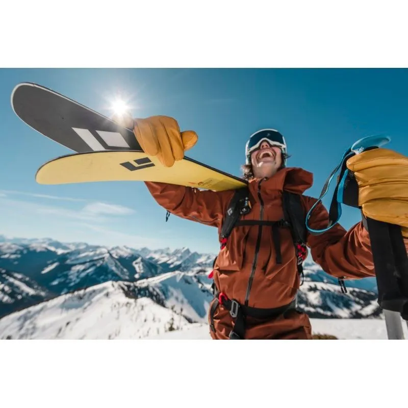 Black Diamond Impulse 104 Ti Skis in Yellow/Black-3