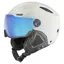 Bolle V-Line Visor Ski Helmet in Lightest Grey Matt