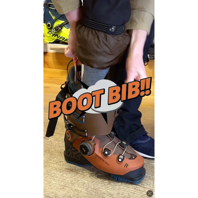 Boot Bib Ski Boot Entry Tool in Dog Orange-3
