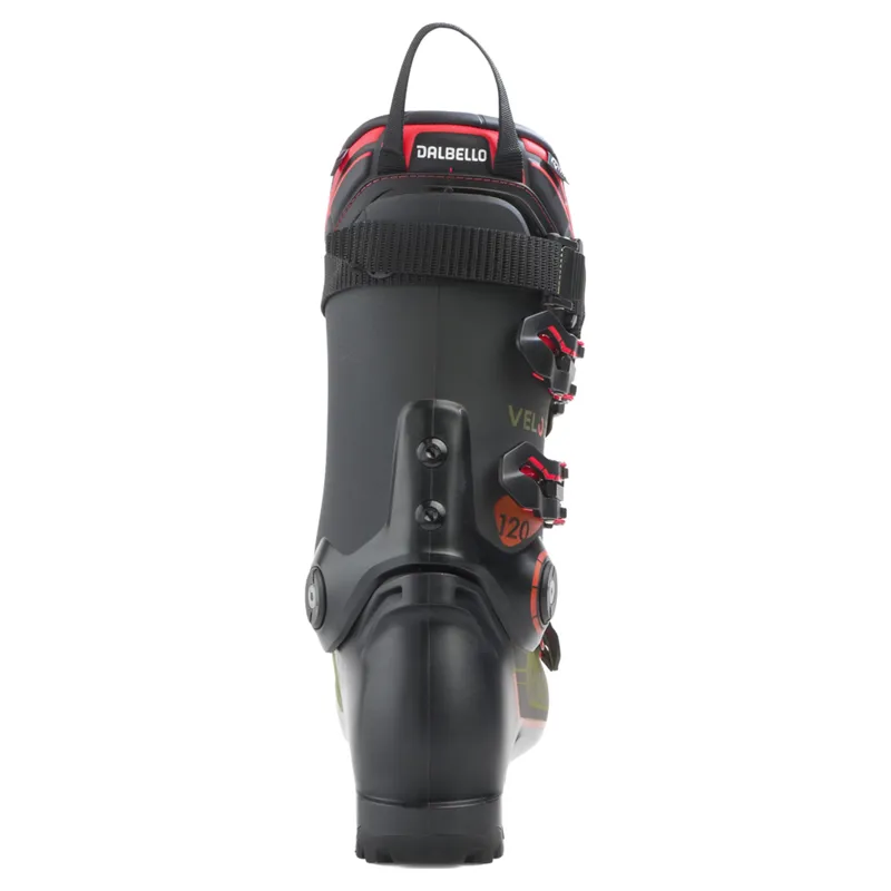 Dalbello Veloce 120 MV Men's Ski Boots in Black/Green-2