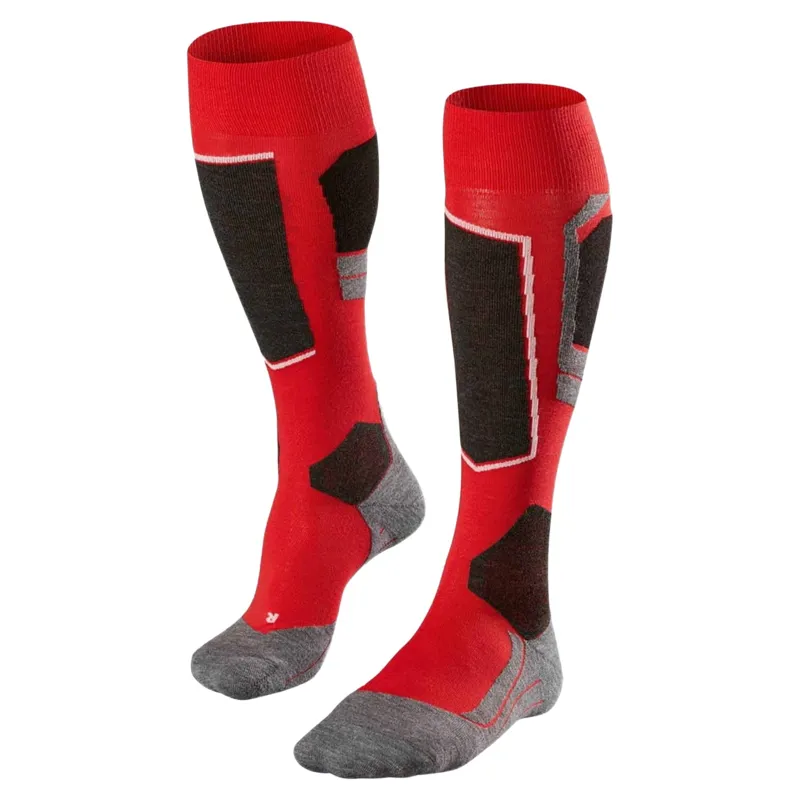 Falke SK4 Men's Ski Sock in Red