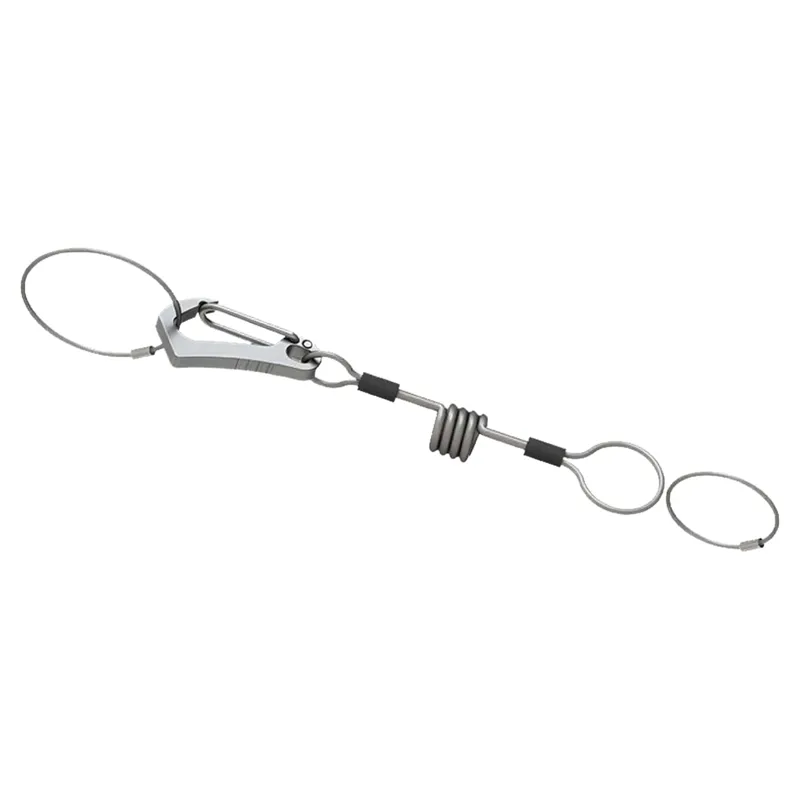 Fritschi Diamir Vipec Tecton and Xenic Safety Strap Set in Silver