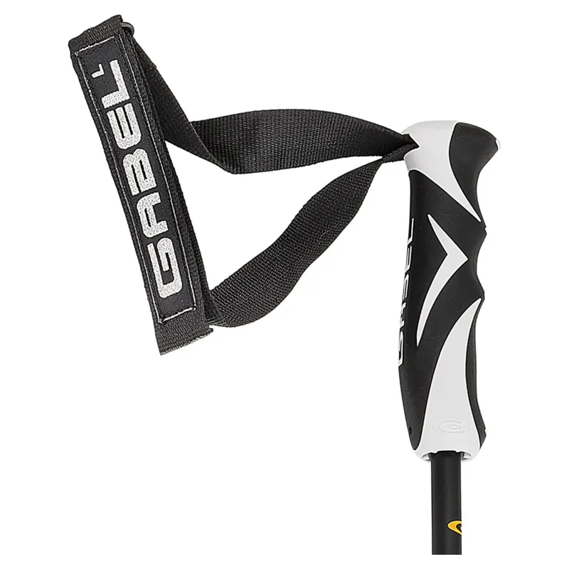 Gabel Carbon Cross Ski Poles in Black / White-1