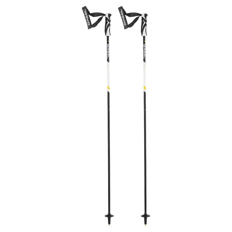 Gabel Carbon Cross Ski Poles in Black / White