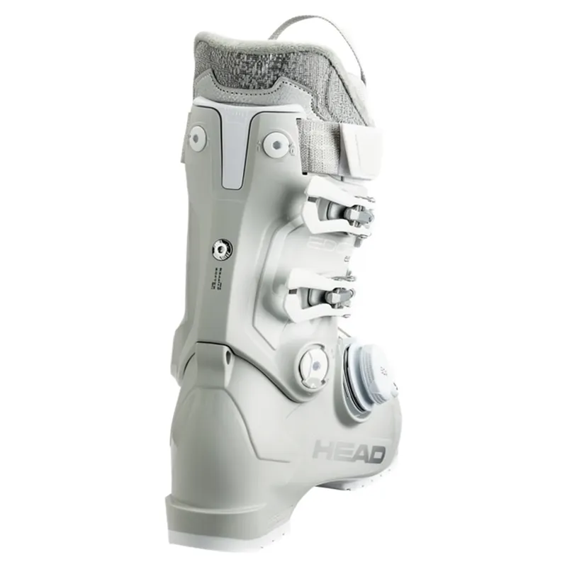 Head Edge 85 HV Boa Women's Ski Boots in Grey / White-2