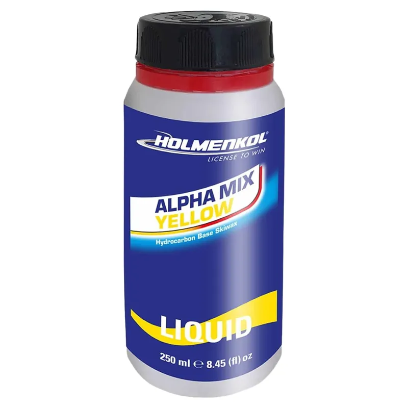 Holmenkol Alphamix Yellow Liquid Ski Wax 250ml