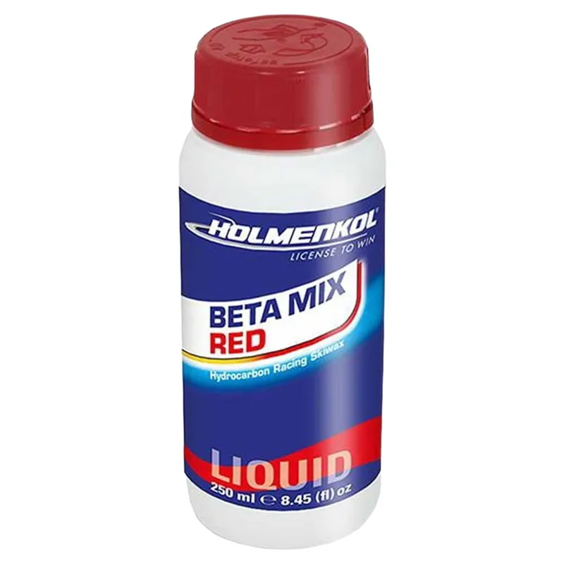Holmenkol Betamix Red Liquid Ski Wax 250ml