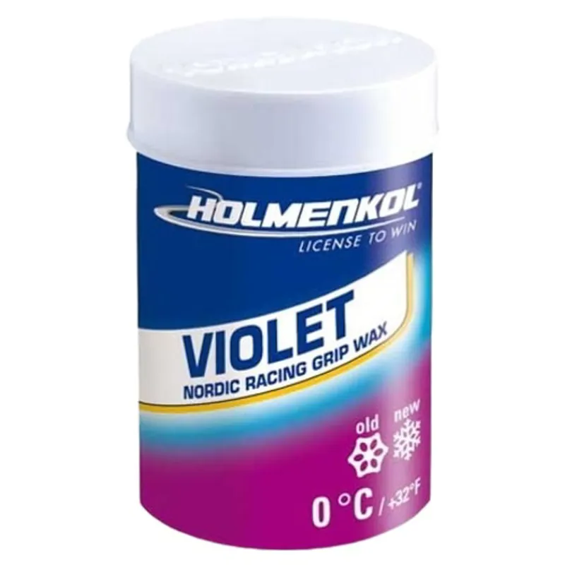 Holmenkol Nordic GripWax 45g in Violet