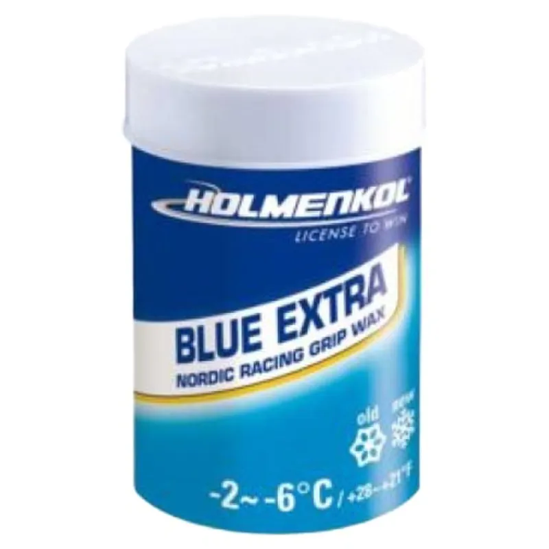 Holmenkol Nordic GripWax Blue Extra 45g