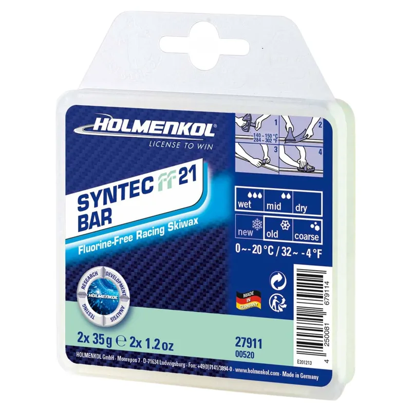 Holmenkol Syntec FF 21 Racing Wax 2 x 35g