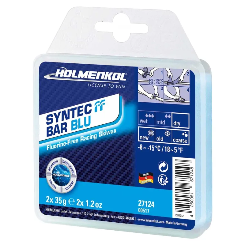 Holmenkol Syntec FF Racing Wax 2x35g