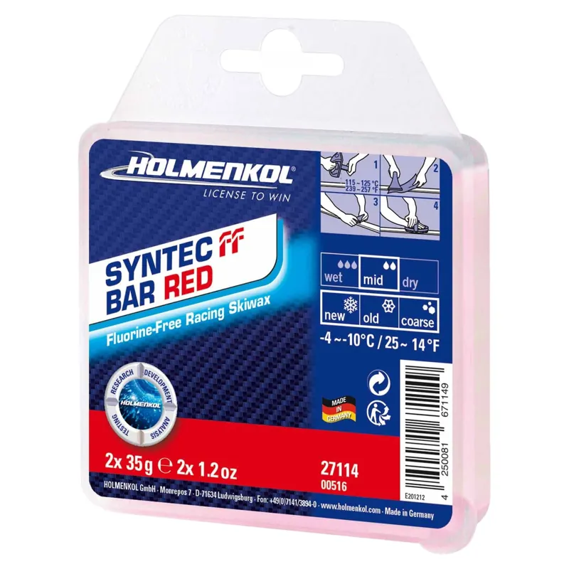Holmenkol Syntec FF Racing Wax 2 x 35g
