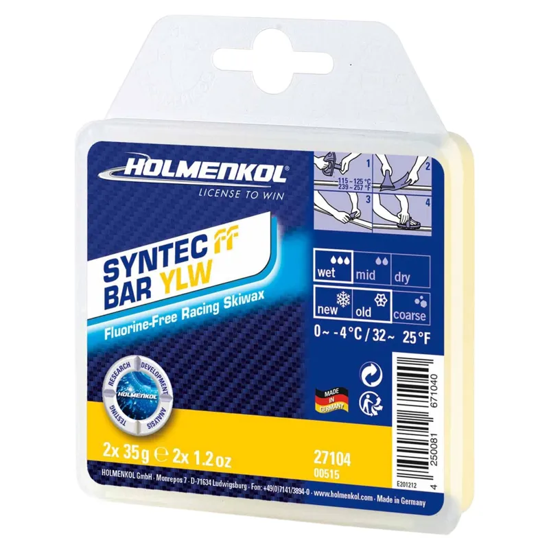 Holmenkol Syntec FF Racing Wax 2 x 35g