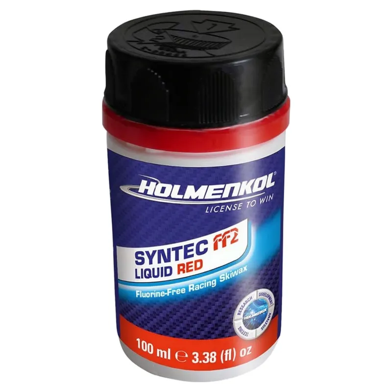 Holmenkol Syntec FF2 Racing Liquid Wax 100ml in Red