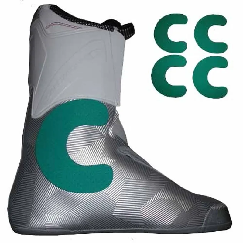 Sidas Horseshoe Ankle Padding For Ski Boots in Green