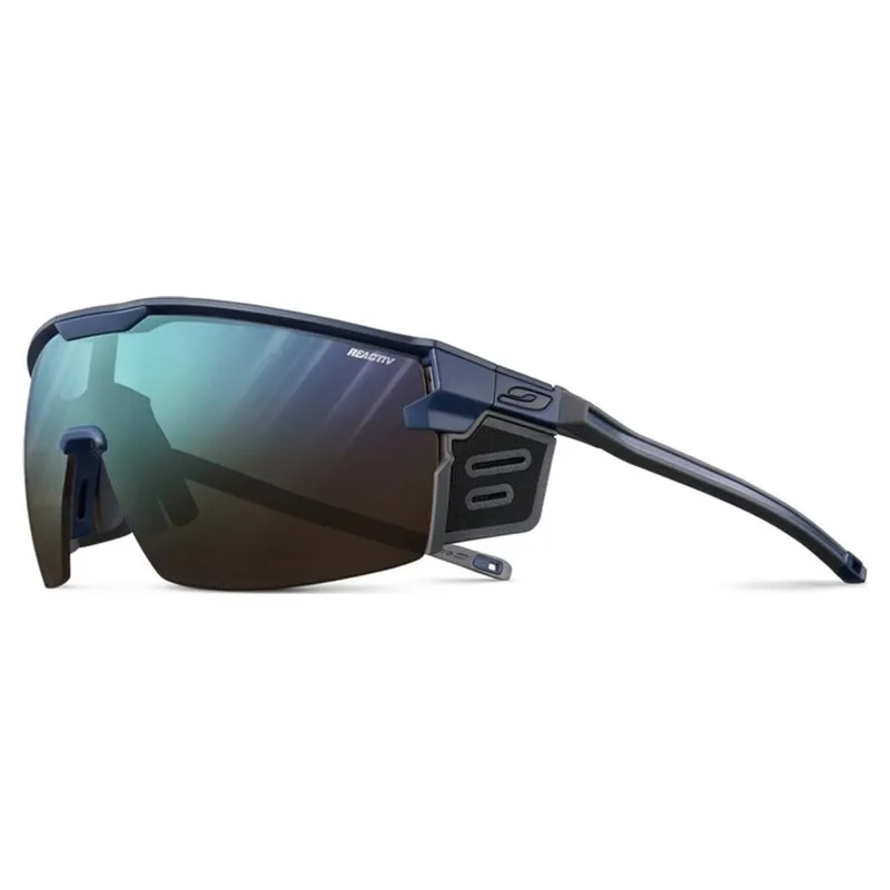 Julbo Ultimate Cover Sunglasses Cat 2-4 in Matt Blue-1