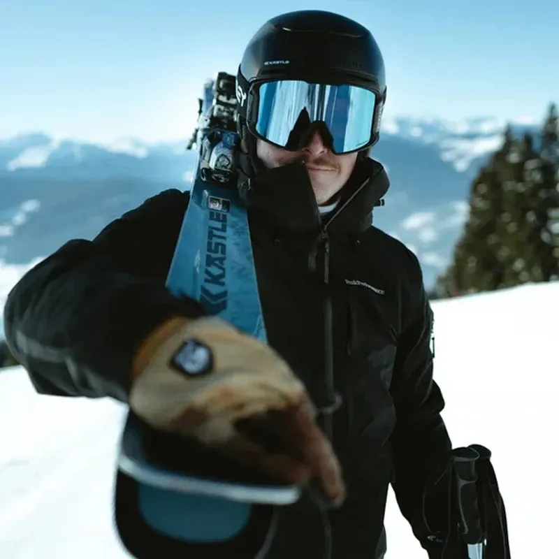 Kastle MX74 Skis + K12 GW Bindings in Blue-1
