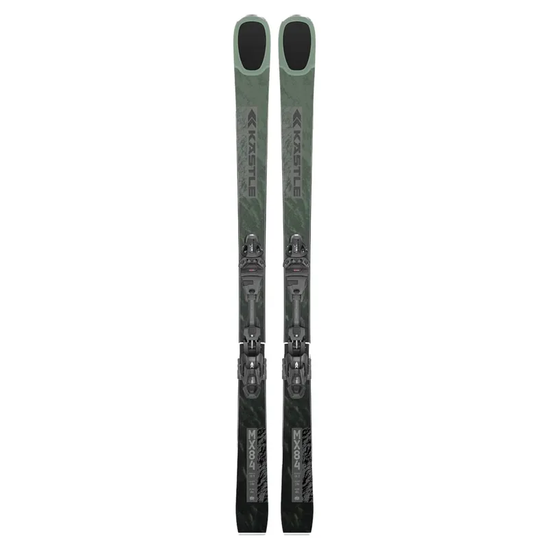Kastle MX84 Skis + K12 GW Bindings in Grey