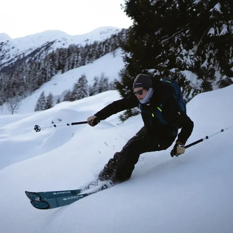 Kastle TX 94 Touring Skis in Blue-1