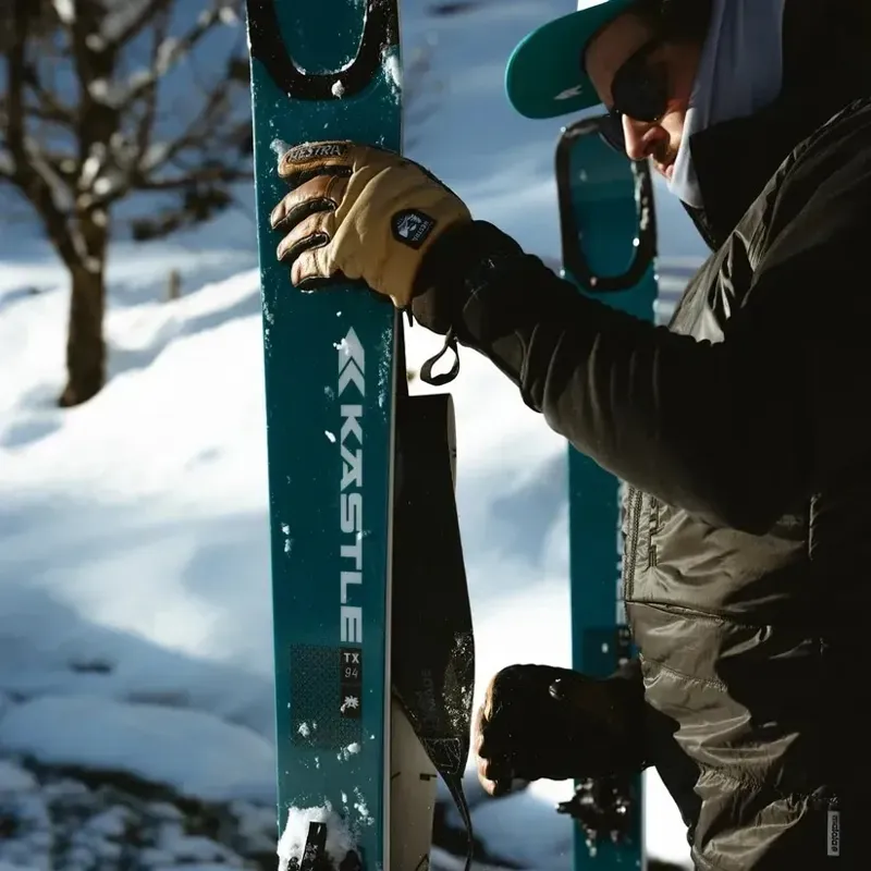 Kastle TX 94 Touring Skis in Blue-3
