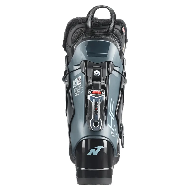 Nordica HF 85 Womens Ski Boots in Black / Green-2