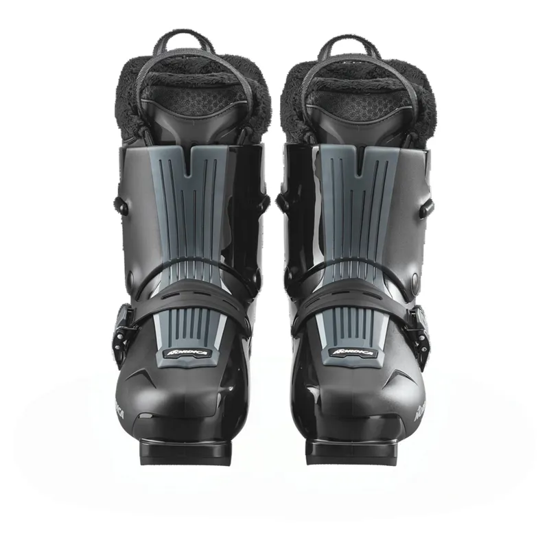 Nordica HF 85 Womens Ski Boots in Black / Green-7