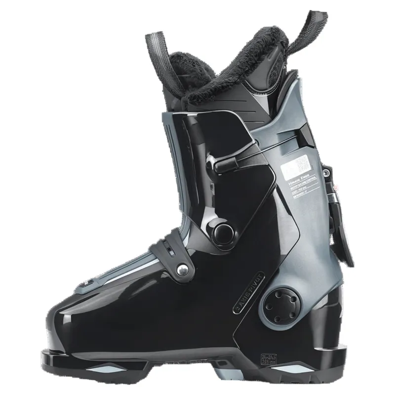 Nordica HF 85 Womens Ski Boots in Black / Green-1