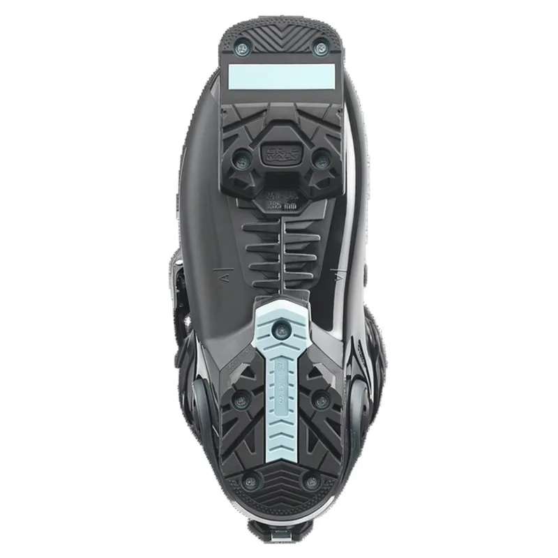 Nordica HF 85 Womens Ski Boots in Black / Green-4
