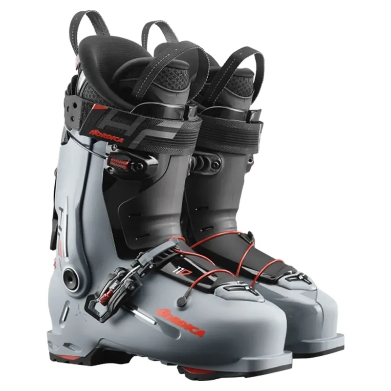 Nordica HF Pro 110 Men's Ski Boots in Grey / Black-1
