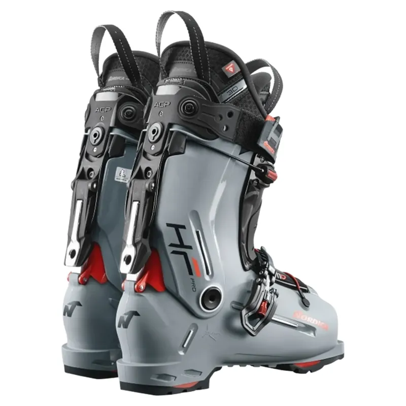Nordica HF Pro 110 Men's Ski Boots in Grey / Black-2