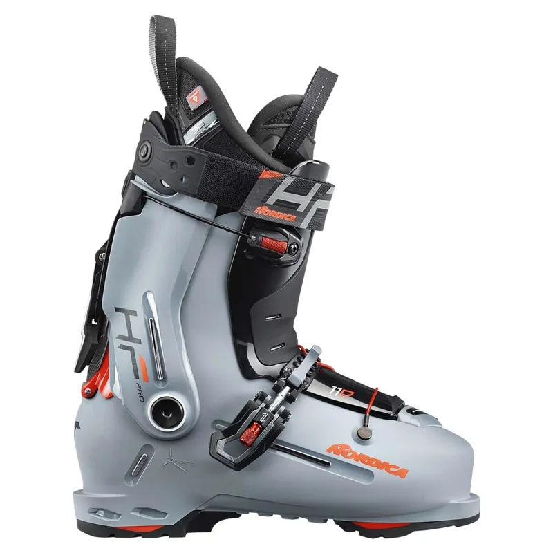 Nordica HF Pro 110 Men's Ski Boots in Grey / Black
