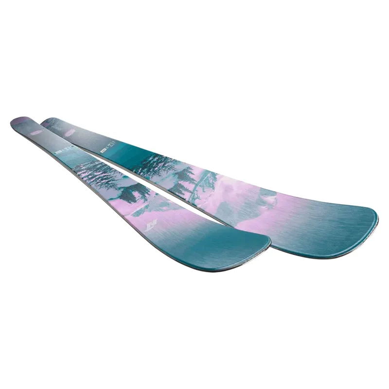 Nordica Santa Ana 88 Flat Skis in Pink