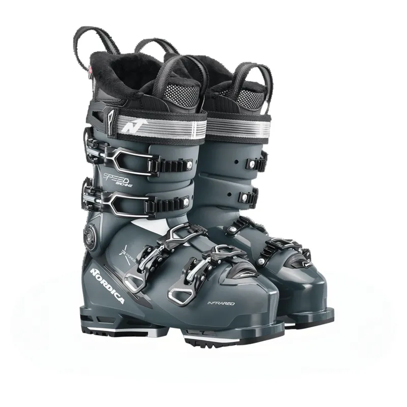 Nordica Speedmachine 3 105 Women's Ski Boots in Green/Black/Blue-6
