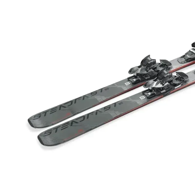 Nordica Steadfast 80 DC Skis + TP2 LT 11 Bindings in Grey-5