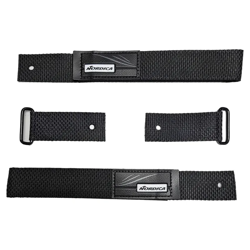 Nordica Universal 35mm 2 Piece Ski Boot Power Strap in Black