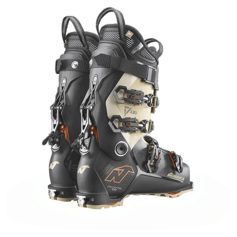 Nordica Unlimited 130 DYN Ski Boots in Sand/Black-5